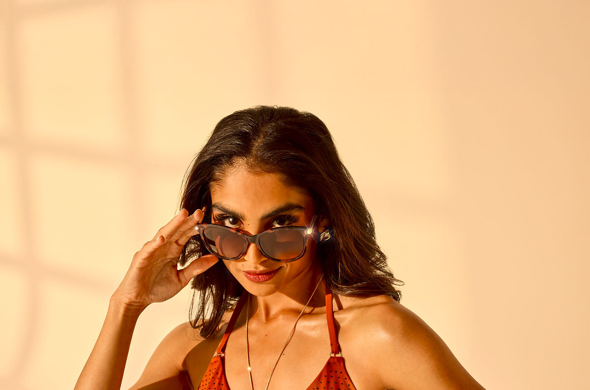 Women looking at the camera